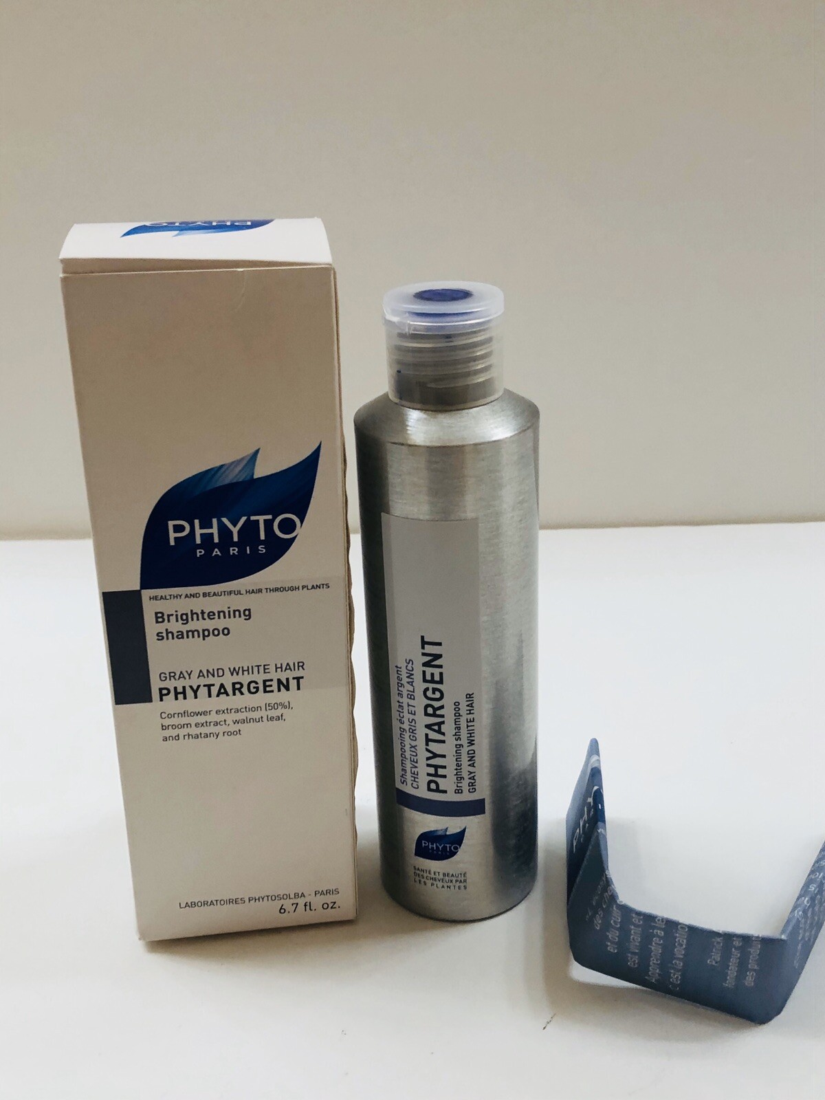 Phyto Paris Phytargent Brightening Shampoo Gray And White Hair 6 7