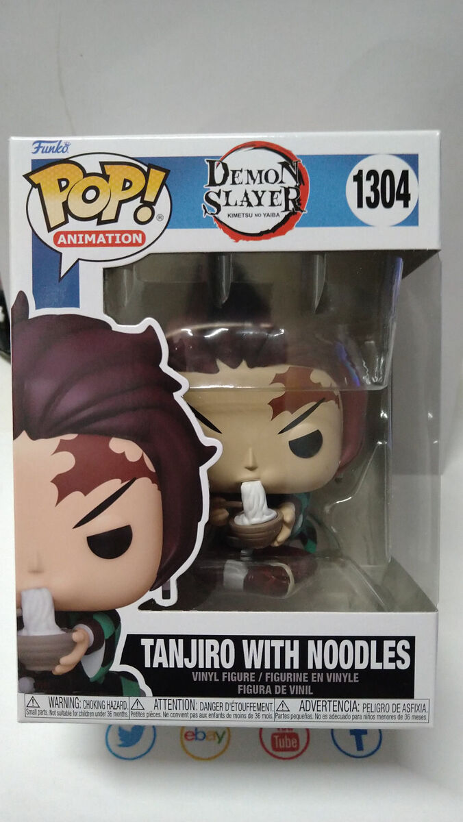 POP! DEMON SLAYER - KIMETSU NO YAIBA - TANJIRO COM MACARRAO #1304 – FUNKO :  : Brinquedos e Jogos