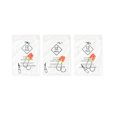 3 '1/0' Pompano Beach Pier Surf Fishing T-Knot Rigs 1/0 Circle Hooks 30 Mono