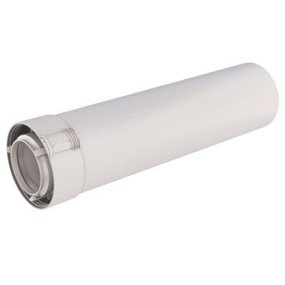 UBBINK Conduit Sékurit 80/125 500mm PPTL 229531 PP-Rohr Rauch Rolux Condensation