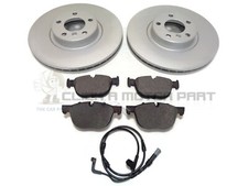 BMW X5 3.0 d 35d 40d E70 ANTERIORE 2 DISCHI FRENO E PASTIGLIE & SENSORE (CONTROLLO DIMENSIONI DISCO)