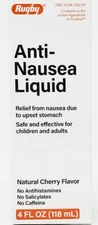 Rugby Anti Nausea Liquid - 4 fl oz  - Expiration Date 03-2026