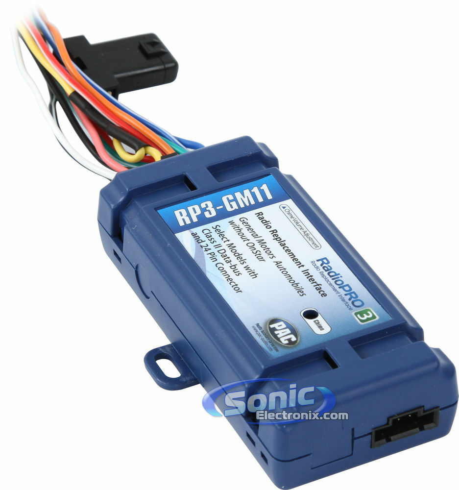PAC RadioPro RP3-GM11 Radio Replacement Interface For 2000-2013