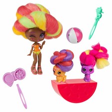 Candylocks Margo Punch Twist Pack of 3 Scented Collectible Surprise Mini Dolls