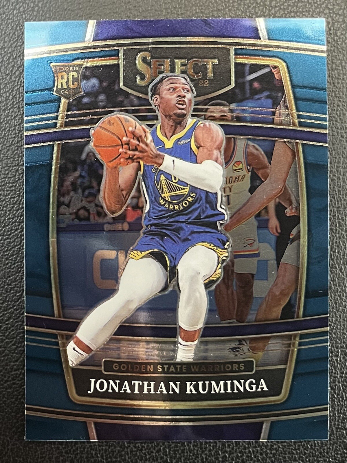 2021-22 Panini Select Concourse Insert Rookie RC #28 Jonathan Kuminga Warriors