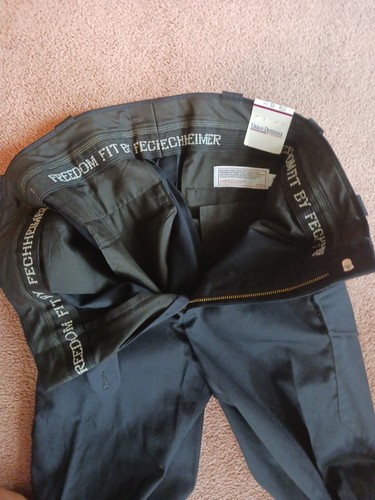 Mens Poly/Cotton Twill Cargo Pants by Flying Cross, Dark Navy, #49300 - Picture 4 of 8