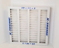 AIRGUARD 20 X 20 X 2 Pleated Air Filters Box of 12 HVAC