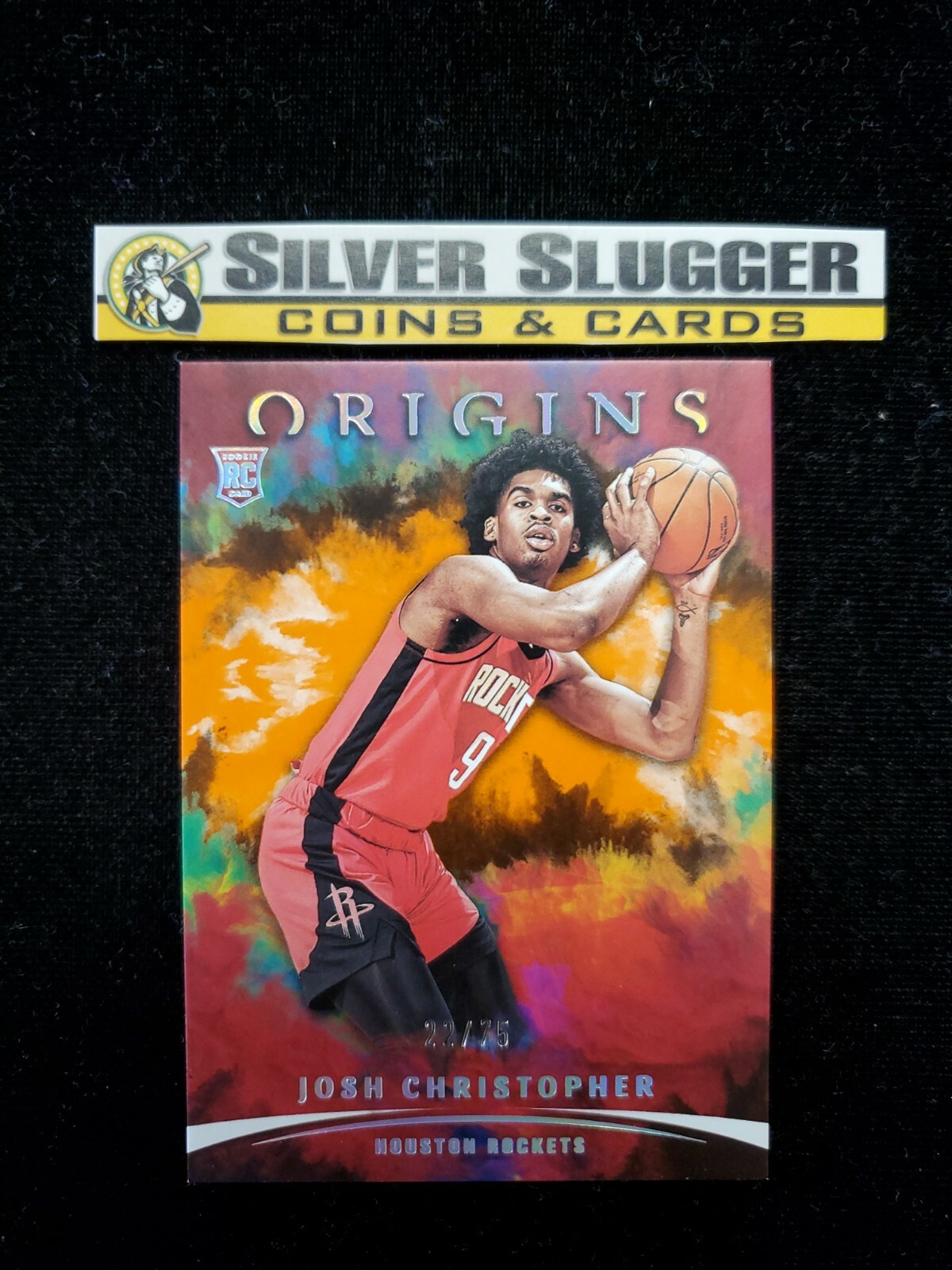 2021-22 Josh Christopher Panini Origins Basketball Red /75 RC! Houston Rockets!