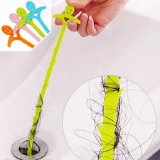 6 Pack multi-color Drain Clog Remover 20 Inch Sink Drain Cleaner Tool