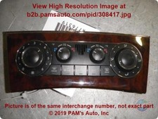 Used A/C Selector Switch fits: 2006 Mercedes-benz Mercedes c-class 203 Type Sdn