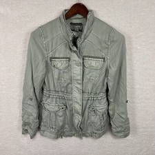 Marrakech Anthropologie Jacket Women’s M Sage Green Utility Army Military