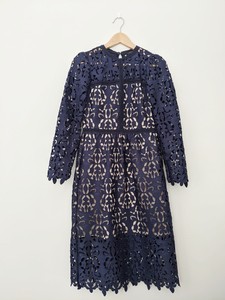zara blue lace dress