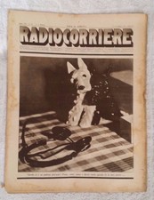 RADIOCORRIERE EIAR 1931 VII N° 28 PUBBLICITA' LA RADIO RCA, ANSALDO LORENZ