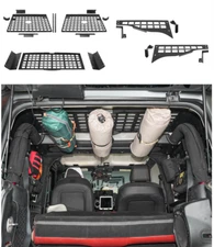 NEW Trunk Racks Molle Storage Panel Kit For Jeep Wrangler JK 2dr 2007-2018