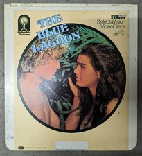 The Blue Lagoon CED RCA VideoDisc Selectavision Brooke Shields 1980 UNTESTED