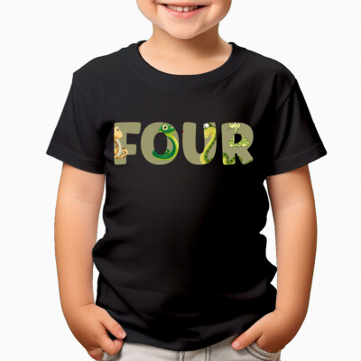 Personalisierbares Geburtstag T-Shirt für Kinder in deinem Alter personalisiert Fun Design #TA-195