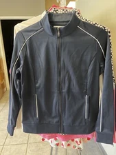 NWT WOMEN'S ORIGINAL PENGUIN JACKET, SIZE: S, COLOR: BLACK IRIS (C410)