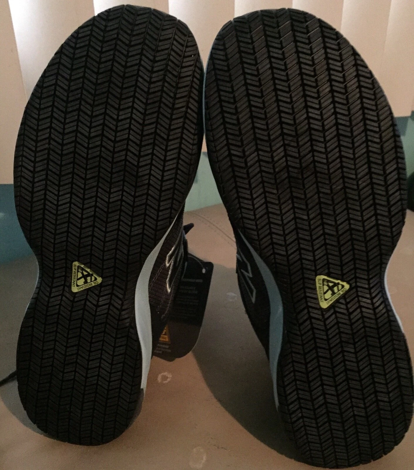 New Balance WID627GL scarpe da lavoro donna punta in acciaio taglia 11 NUOVE vedi foto leggere