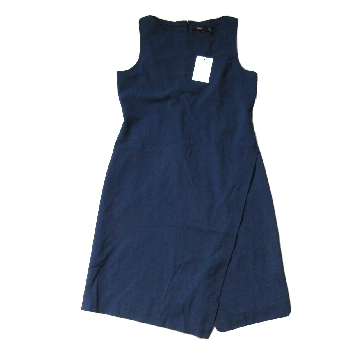 Theory stretch wool shift dress cheap
