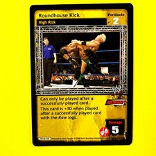 2006 WWE Raw Deal CCG Roundhouse Kick 01 Booker T