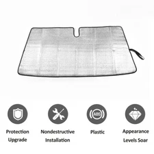 Front Window Windshield Sun Shade Shield Cover Visor For Toyotā Tacoma 06-22