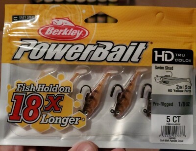 Berkley Pre-Rigged Swim Shad Fishing Soft Bait
