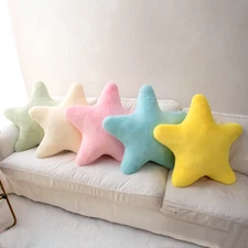Star Shaped Plush Pillow - Cute Decorative Cushion for Kids' BedroomLiving Room