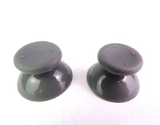 2-PCS XBOX 360 Thumb Sticks Gray Joysticks Replacement Parts Analog Sticks - NEW