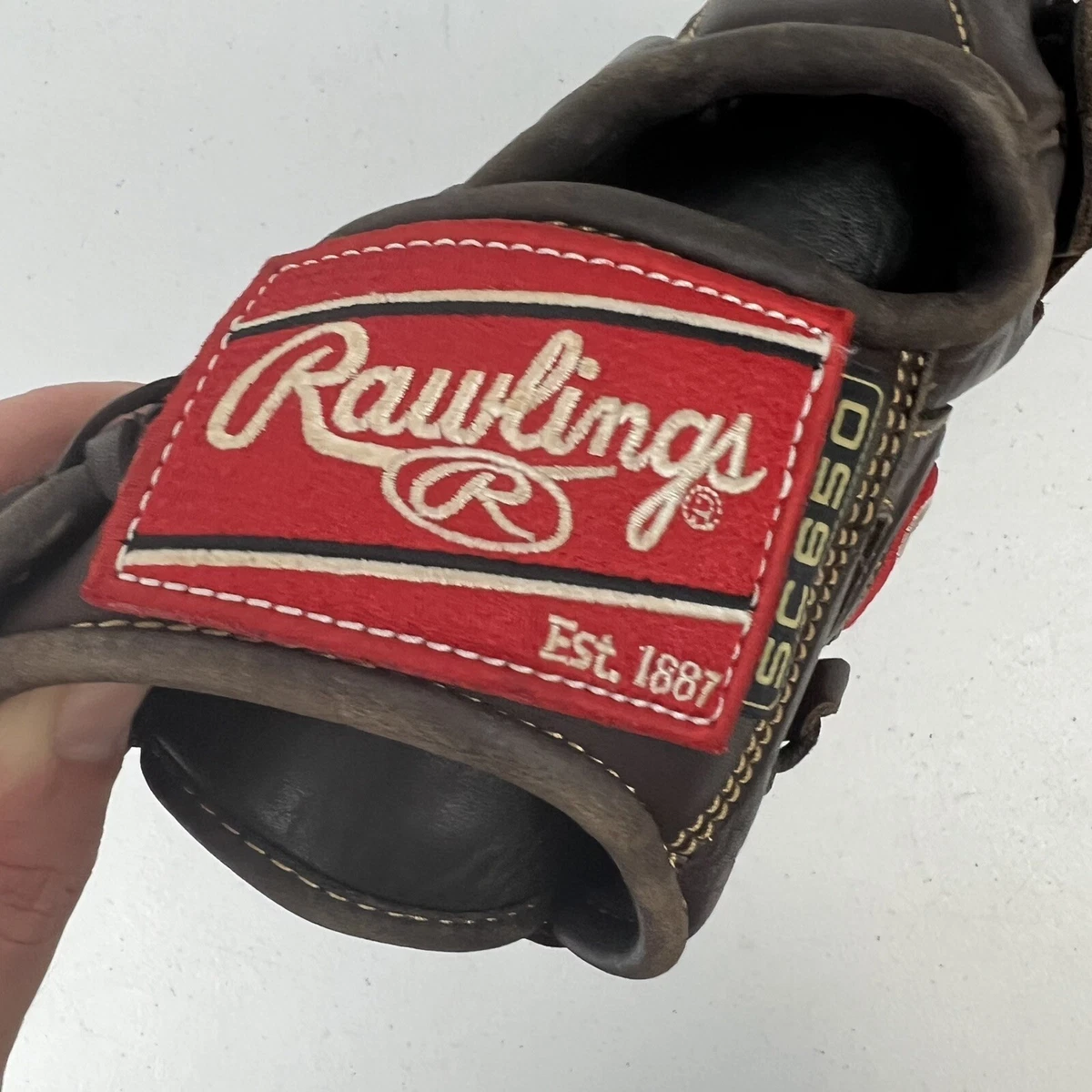 Rawlings SC650 Revo Solid Core Trap Web Leather RHT 11.5 In