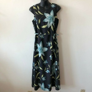 silk hawaiian dress