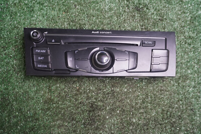 2010 2011 2012 AUDI A4 RADIO RECEIVER AUDIO CONTROL FACE PLATE OEM 8T1035186R