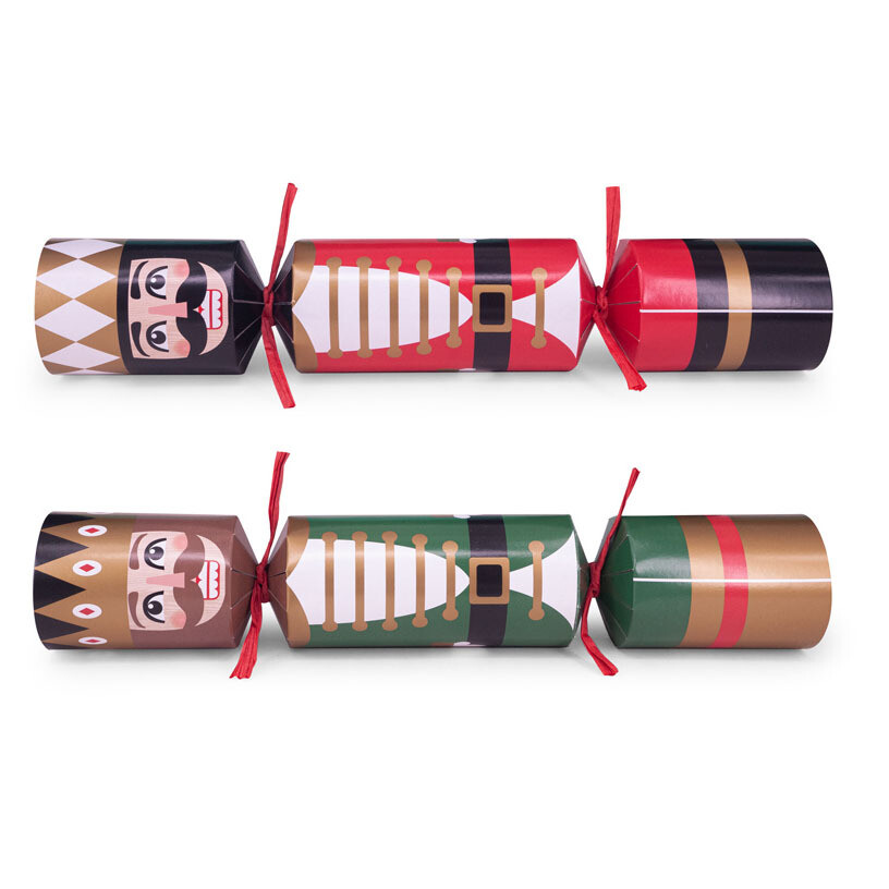 Christmas Crackers Xmas Bon Bons Table Decoration 6pc The Nutcracker