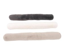 Zugluftstopper für Fenster und Türen Türwindstopper Fell Windstopper 90x15cm