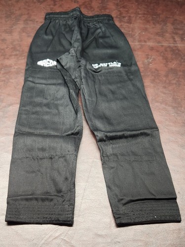 Maeda Red Label 3.0 Jiu Jitsu Gi Black M4 M000 M1 Child Kids Karate MAKK02 - Picture 3 of 13