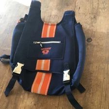 Speedo Neoprene Expandable Blue Orange Lifeguard Compression Backpack Swimming