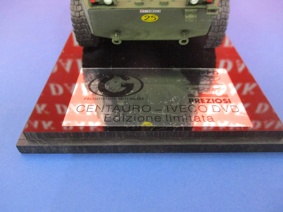 Die cast 1/43 Modellino Autoblindo Tank Centauro B1 1993 Italy Special Edition - Immagine 4 di 4