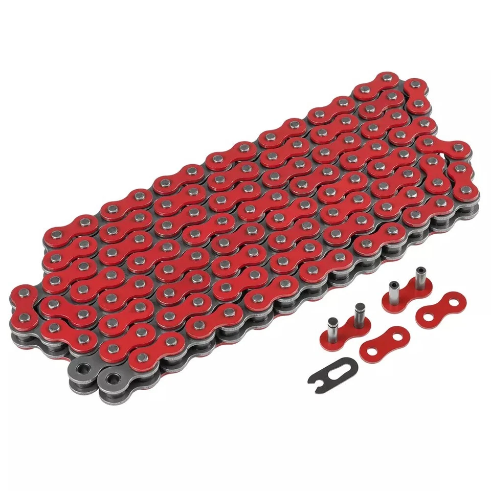 Красная приводная цепь для Kawasaki ZZR600 ZX600 2005 2006 2007 2008 - Изображение 2 из 4