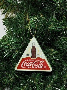 Coke Coca Cola Sign Christmas Ornament Ebay