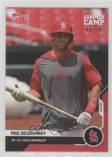 2020 Topps Now Road to Opening Day Summer Camp Red /10 Paul Goldschmidt md3