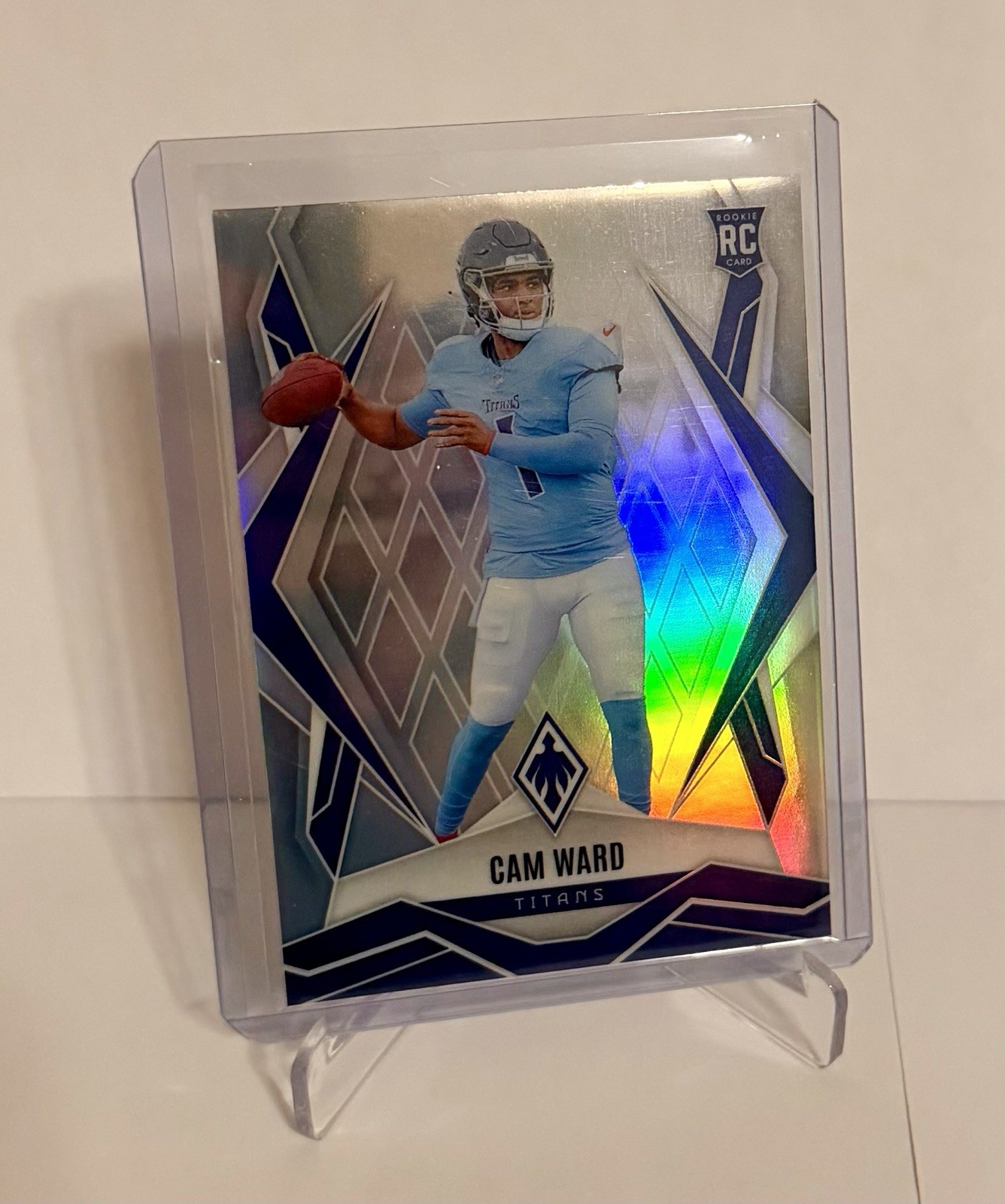 Cam Ward 2025 Panini Phoenix #194 Silver Rookie RC