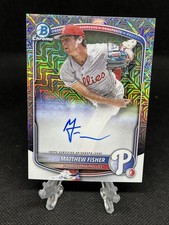 2025 Bowman Draft Chrome Mega Box Autographs #BMA-MF Matthew Fisher
