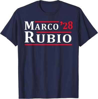 Marco Rubio 2028 President 48 US Republican Election Vintage T-Shirt