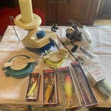 Lot Of Fishing Lures Reels And Various New Lures Salt Water Reel Fresh Water