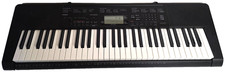 Casio CTK-3200 Keyboard 61-Key Portable Electronic Piano Black Tested & Working