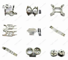 Aluminum metal Upgrade Parts fit For Axial Yeti Rock Racer 90026 1:10 Car Silver