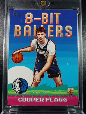 Cooper Flagg Rookie 8 Bit Ballers Video Game Card 2025-26 Topps