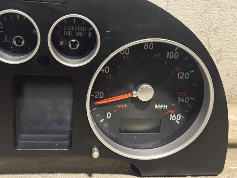 01-06 AUDI TT MK1 1.8T QUATTRO VELOCÍMETRO MANUAL CUADRO DE INSTRUMENTOS OEM Foto 4 de 4