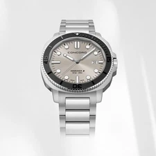 Concord Mariner X Diver Mens Watch Quartz  Ceramic Bezel Saphire Super-LumiNova