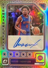 AUSAR THOMPSON PSA 10 ROOKIE SIGNATURE SERIES HOLO - 2023 DONRUSS OPTIC #SSASR