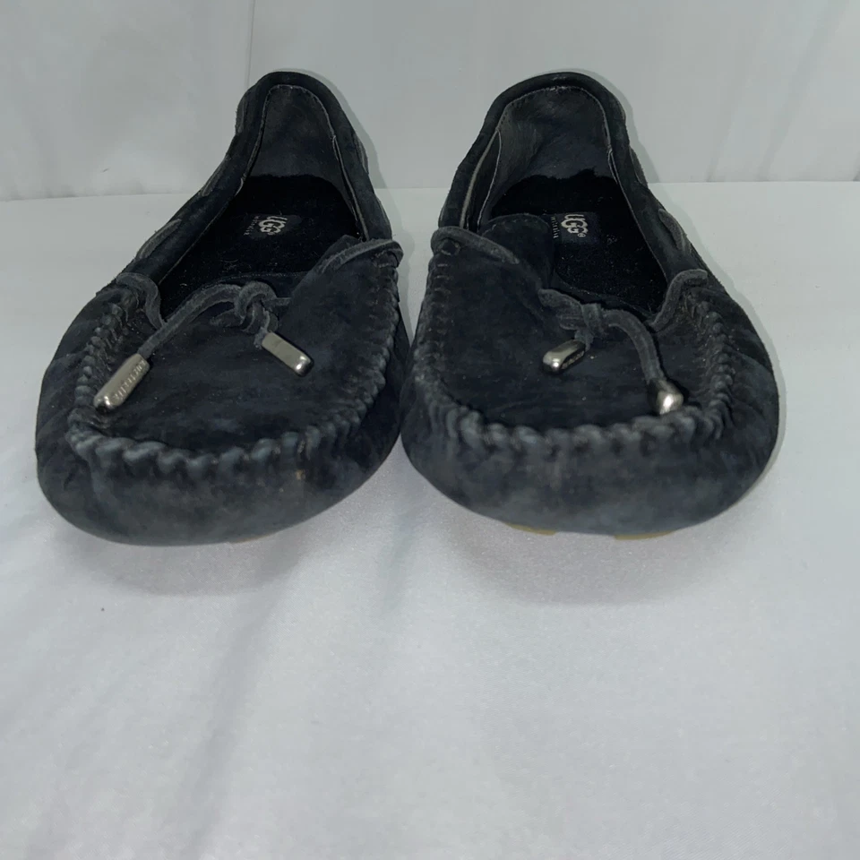 Ugg Australia SN1650 Moccasin Black Size 7.5 USA - Image 2 of 4